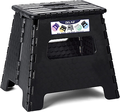#ad Folding Step Stool for Adults and KidsExtra Strong 13 Inch Step Stools Anti Ski $26.24