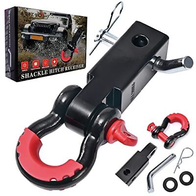 #ad Shackle Hitch Receiver Universal Tow Hook Trucks SUV 13000 Lb Capacity Bracket $47.08