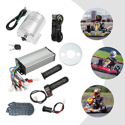 #ad 72V BLDC Motor Kit And Brushless Controller For Electric Scooter Go Kart 3000W $200.45