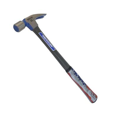 #ad Vaughan FS505M 24 oz. Straight Claw Hammer Fiberglass Handle Milled Face $59.46