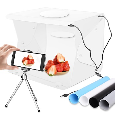 Upgrade Emart 14quot; x 16quot; Photography Table Top Light Box 104 LED Portable Phot... $30.30
