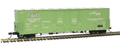 #ad Atlas HO Scale Evans 53#x27; Double Plug Door Box Car Plywood Marketing USLX #9040 $25.99