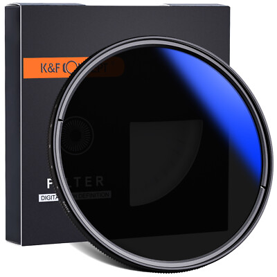 #ad Kamp;F Concept ND Fader Variable Neutral Density Camera Lens Filter ND2 to ND400 $22.99