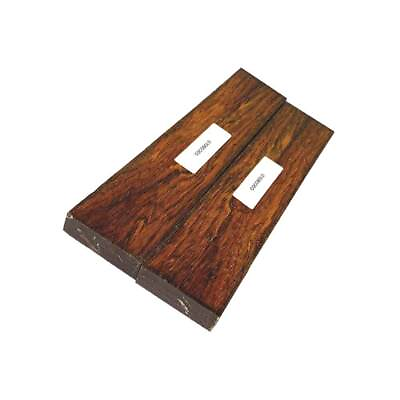 #ad Combo Pack of Cocobolo Knife Scale Blank Book Matched Set 5quot; x 1 1 2quot; x 3 8quot; $12.76