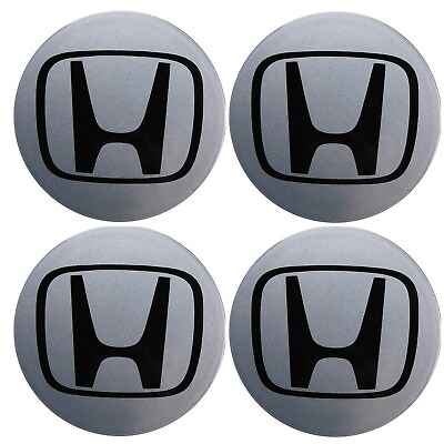 #ad Set of 4 Wheel Hub Rim Center Caps OEM Honda Logo 2003 2015 Pilot Silver 2 3 4quot; $24.83