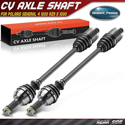 #ad #ad 2x New Rear Left amp; Right CV Axle for Polaris General 4 1000 RZR S 1000 RZR S 900 $109.99