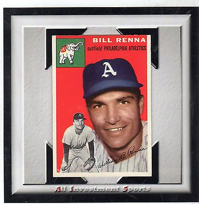 #ad 1954 Topps BILL RENNA #112 NM *beautiful card for your set* M23b $33.95