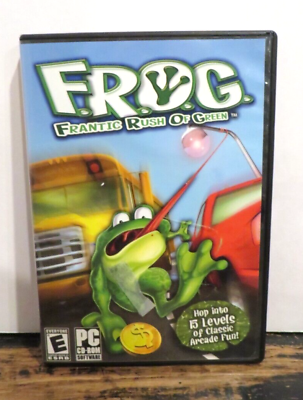 #ad Frog Frantic Rush of Green PC Game Free Same Day Shipping EUC $8.45