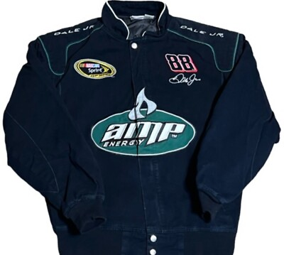#ad Vintage Amp Energy 88 Dale Earnhardt Jr Winner#x27;s Circle NASCAR Jacket 90#x27;s M $109.99