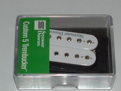 #ad Seymour Duncan TB 14 Custom 5 Trembucker WHITE Guitar Pickup New with Warranty $99.00