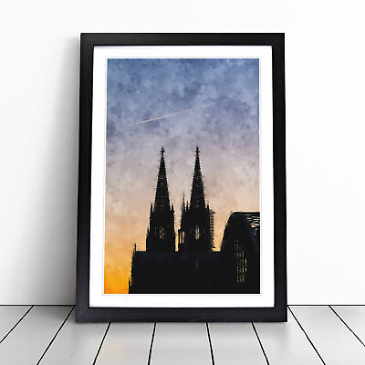 #ad The Cologne Cathedral Vol.2 Wall Art Print Framed Canvas Picture Poster Decor GBP 14.95
