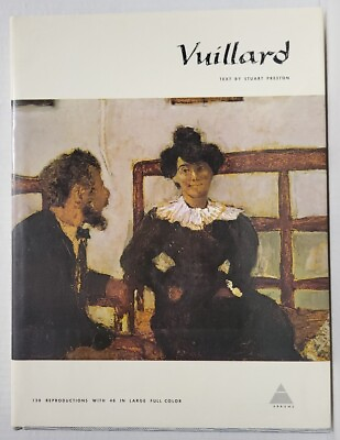 #ad Edouard Vuillard by Stuart Preston 1974 Library of Great Painters Hardcover Art $100.99