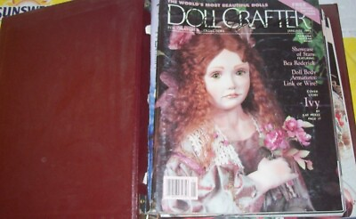 #ad Ceramic Molds Supplies 8 ISSUES DOLL CRAFTER MAGAZINE 1994 $29.50