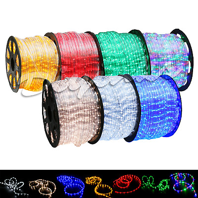 LED Rope Light 10 20 25 50 100 150ft Outdoor Tree Waterproof Holiday Christmas $149.95