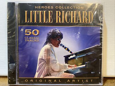 #ad HEROES COLLECTION LITTLE RICHARD CD 50 GREATEST HITS UK IMPORT NEW $14.99