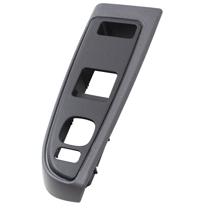 #ad Power Window Master Switch Bezel fits 03 07 Silverado Sierra Driver Dark Gray $31.60
