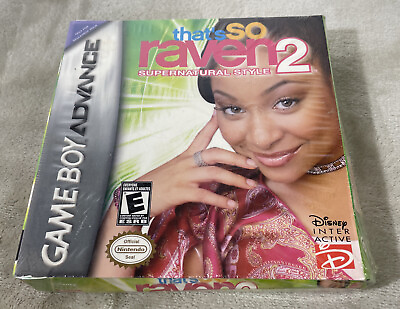 #ad Nintendo GameBoy Advance game That#x27;s SO Raven 2 New factory sealed $24.48