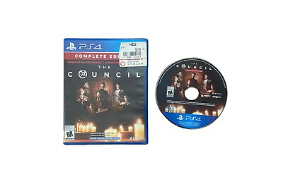 #ad The Council: Complete Edition PlayStation 4 PS4 2019 DISCCASE TESTED $19.49