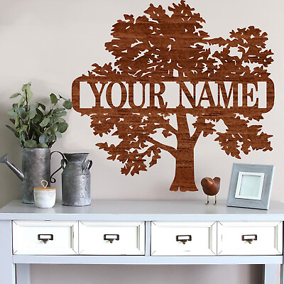 #ad Personalized Tree Family name Sign. Elegant Home decor $15.00