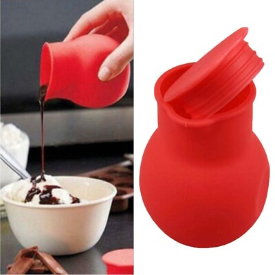 #ad Chocolate Melting Bowl Sauce Baking Pot Melter Silicone Chocolate Melting Cups $8.83