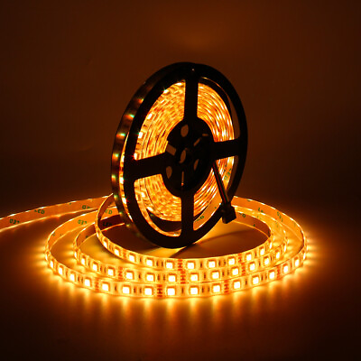 5M RGB LED Strip Light Waterproof 5050 SMD Rope Tape Light with Remote Control $18.99