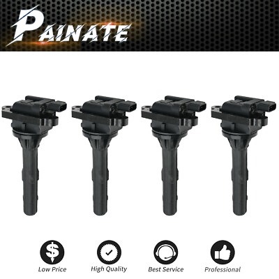 #ad 4X Ignition Coil Set For Toyota Avanza Cami Duet Sparky 03 11 L4 1.3L 9004852130 $51.00