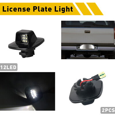 #ad 2 PCS License LED Plate Light For 1992 1999 GMC C1500 Suburban C2500 K1500 K2500 $14.24