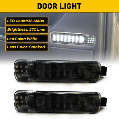 #ad 2X Left amp; Right LED Door Panel Lights Courtesy Lamps For Chevrolet GMC Hummer $16.99