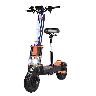 #ad 8000W 60V 38.8AH Foldable Electric Scooter Adult Dual Motor 14in Off Road Tire97 $1699.99