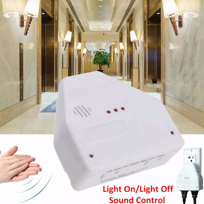 Clapper Sound Activated Clap On Off Light Switch Wall Socket Outlet Adapter US $13.99