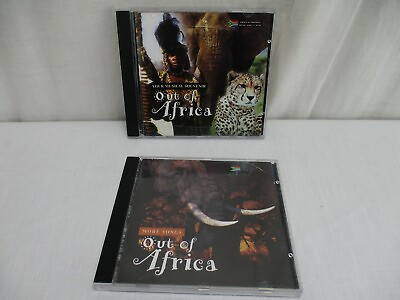 #ad Out of Africa and More Songs Out of Africa Musical Souvenir CD Lot of 2 $4.99