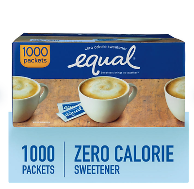 #ad Equal Zero Calorie Sweetener 1000 ct. Top Quality $18.65