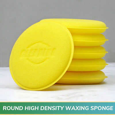 #ad 12PCS Kit Car Waxing Polish Foam Sponge Wax Applicator Cleaning Detailing Pads $7.02