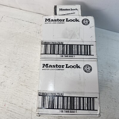 #ad Lot Of 13 Master Lock S31red 6McTO Lockout PadlockKdRed1 7 8quot;H Machine Lock $98.98