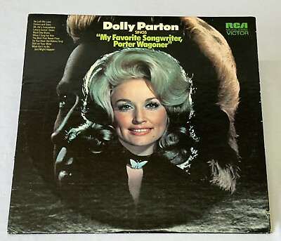 #ad Dolly Parton My Favorite Songwriter Porter Wagoner 1972 RCA Records LSP 4752 $15.95