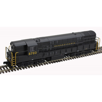 #ad Atlas Model Railroad 40005400 N Scale Pennsylvania Train Master PH.2 Silver 6707 $105.95
