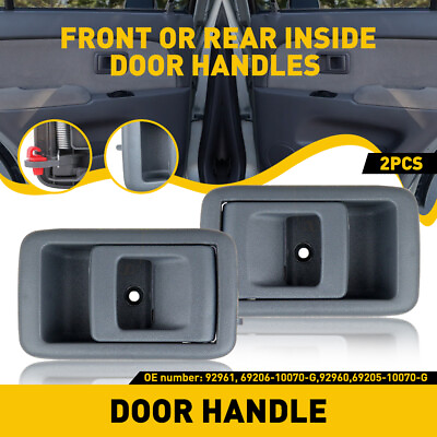 #ad 2x Inside Interior Door Handle Left Right for 01 04 Toyota Tacoma 91 99 Tercel $11.99