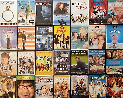 #ad JUMBO DVD LOT #4 of 4 PYO Movies and Shows New and Like New Case Included $2.74