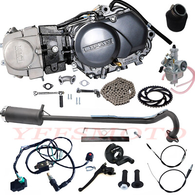 #ad Lifan 125cc Engine Motor Complete Kits for Honda Pit Dirt Bike Apollo SSR Taotao $21.89