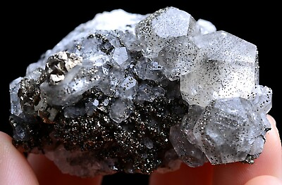 #ad 46g Natural Rare quot;Benzquot; Calcite amp; Pyrite Symbiotic Mineral Specimen China $199.99