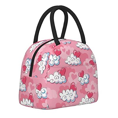 #ad Love is in the Air Lunch Bag Women Insulated Lunch Box Cute Cooler Adult Lunc... $30.71