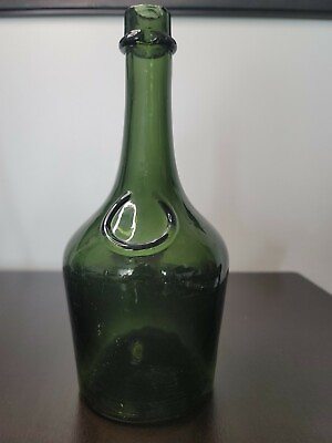 #ad Antique Green Wine Bottle $10.50