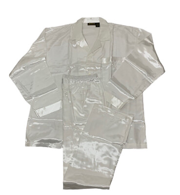 #ad Man Pajama Set White $12.00