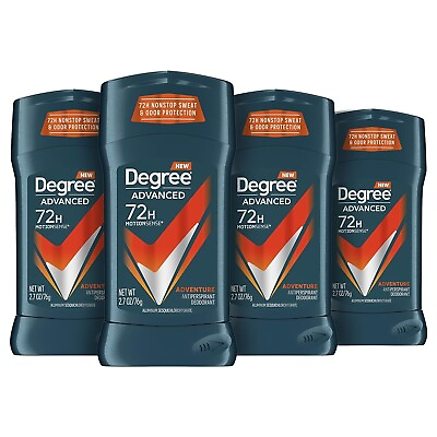 #ad Degree Men Antiperspirant Deodorant Adventure 4 Count For Freshness and Odor for $16.89