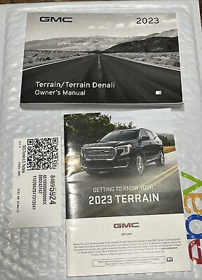 #ad 2023 GMC Terrain Terrain Denali Owner#x27;s Manual NEW $17.89