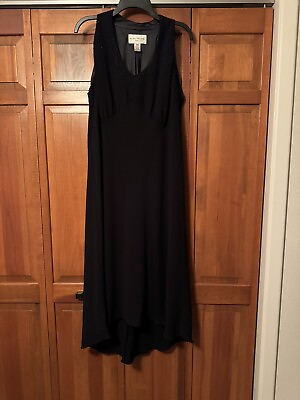 #ad EUC Women’s Evan Picone Black Evening Gown 18W $27.50