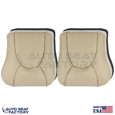 #ad Replacement 1997 2000 Jaguar XK8 Driver amp; Passenger Bottom Leather Seat Covers $325.49