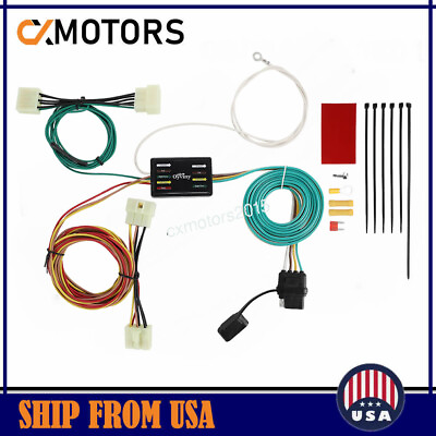 Trailer Tow Wiring Harness 4 Pin Light Converter For Toyota Tacoma 1995 2004 $46.98