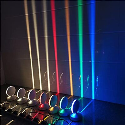 #ad LED Window Sill Light RGB Wall Lamp 360 Degree Corridor Ray Light10W Wall ... $56.68