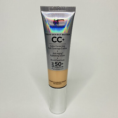 It Cosmetic Your Skin But Better CC Color Correcting SPF50 LIGHT MEDIUM • 12 23 $24.95